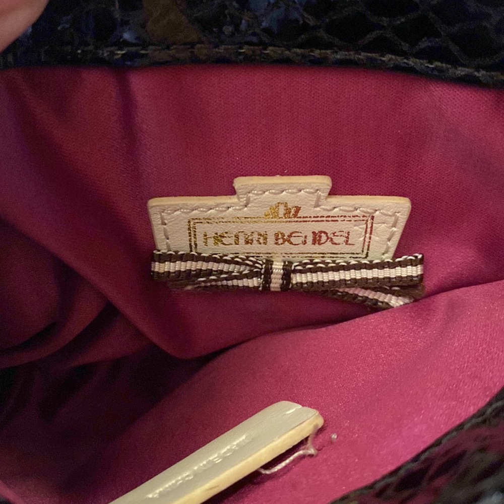 Mini Henri Bendel Signature Stripe Shoulder Bag - Picture 8 of 10